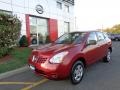 2010 Venom Red Nissan Rogue S AWD  photo #1