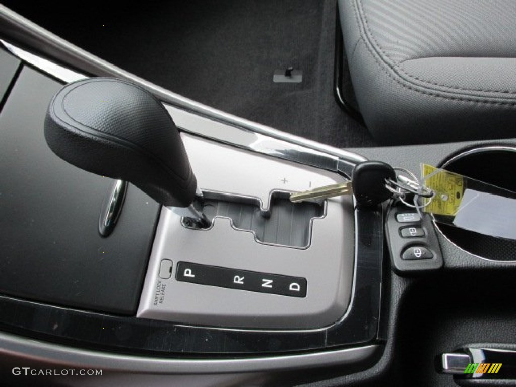 2013 Elantra GLS - Harbor Gray Metallic / Gray photo #14