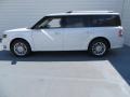 2013 White Platinum Metallic Tri-Coat Ford Flex SEL  photo #6