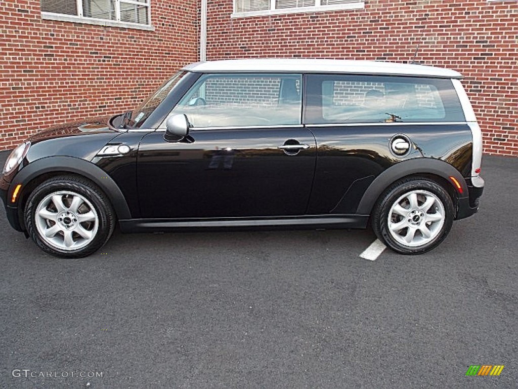 2009 Cooper S Clubman - Midnight Black / Black/Grey photo #2