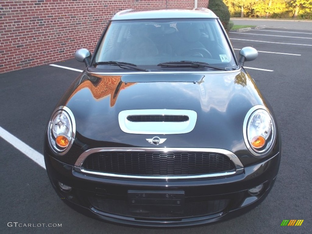 2009 Cooper S Clubman - Midnight Black / Black/Grey photo #3