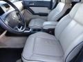 2009 Hummer H3 Light Cashmere/Ebony Interior Front Seat Photo