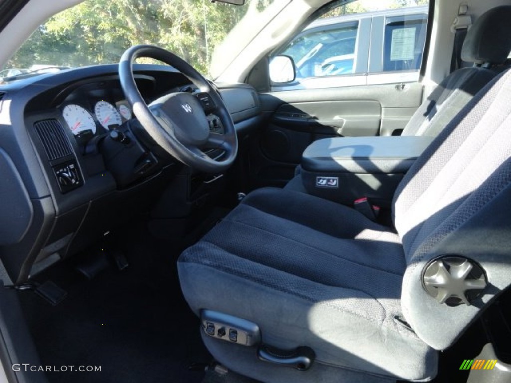 2005 Ram 1500 SLT Regular Cab 4x4 - Bright Silver Metallic / Dark Slate Gray photo #2