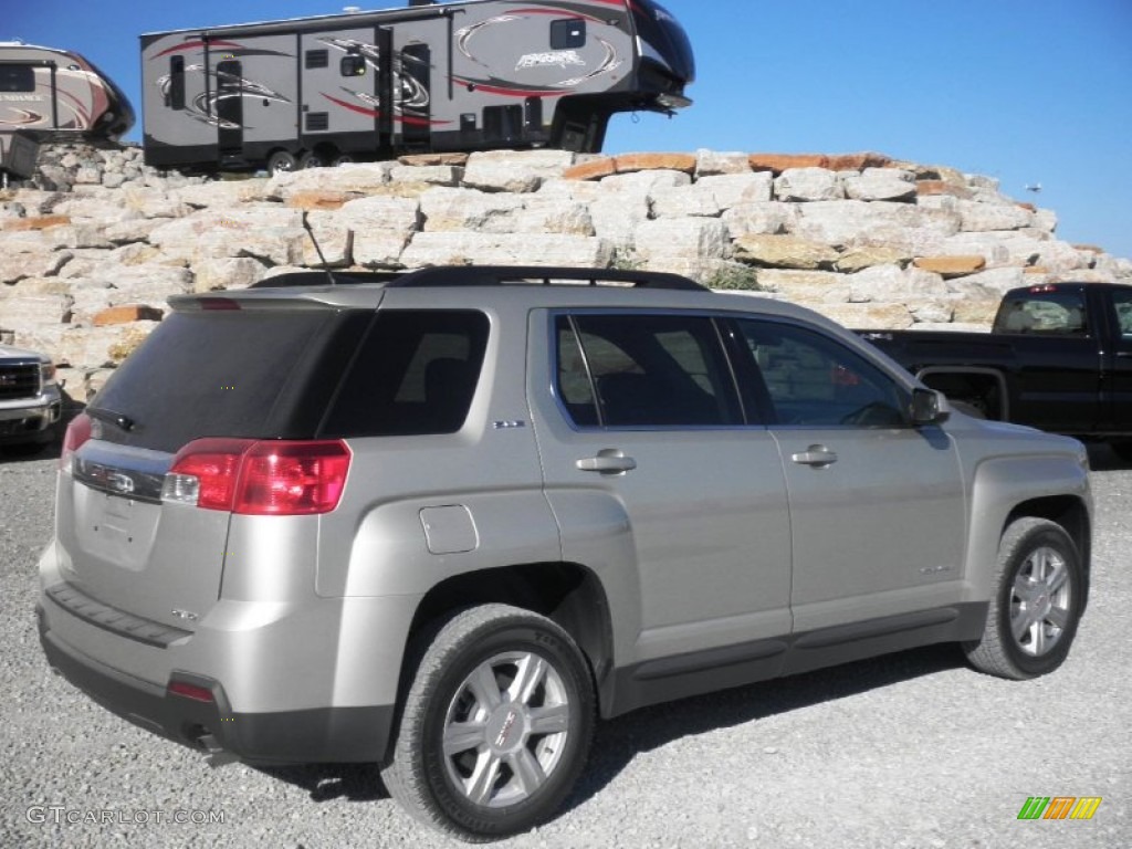 Champagne Silver Metallic 2014 GMC Terrain SLE AWD Exterior Photo #86842841
