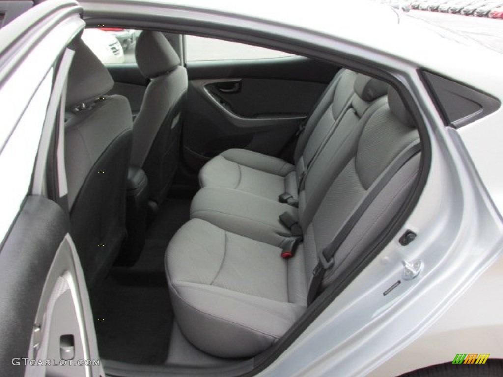 2013 Elantra GLS - Windy Sea Blue / Gray photo #10