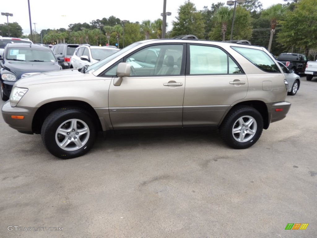 Burnished Gold Metallic 2001 Lexus RX 300 Exterior Photo #86844782