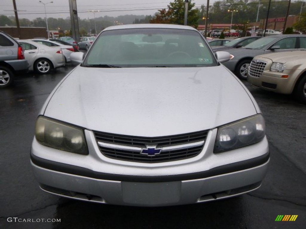 2001 Impala LS - Galaxy Silver Metallic / Medium Gray photo #6