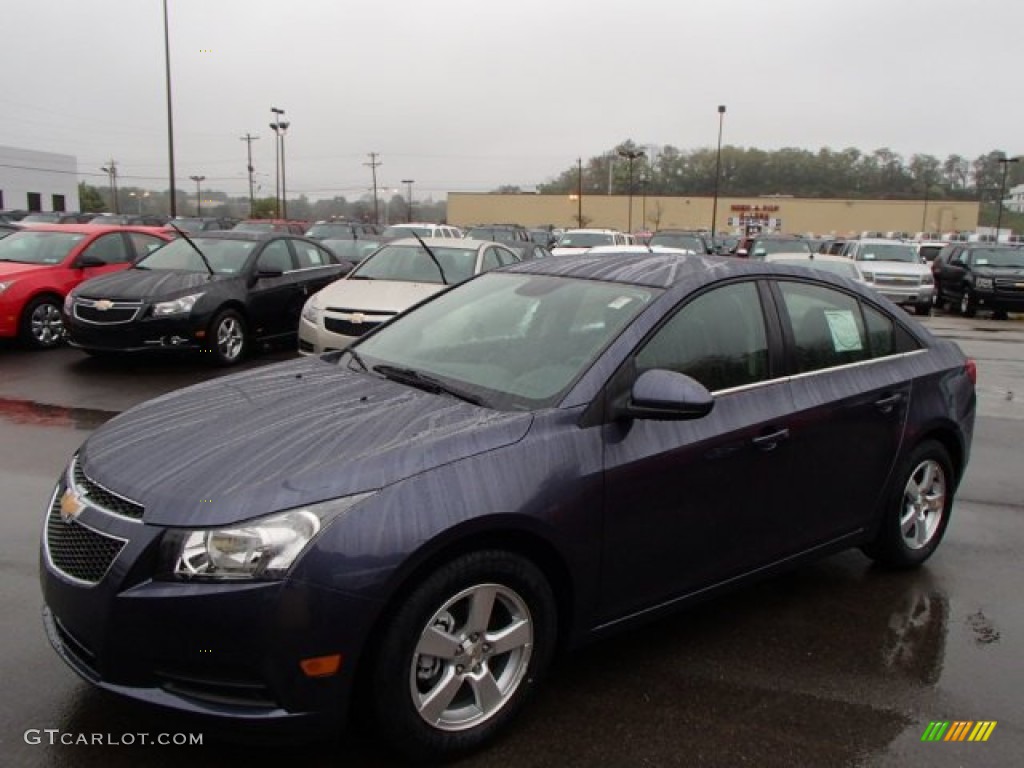 2014 Cruze LT - Atlantis Blue Metallic / Jet Black photo #1