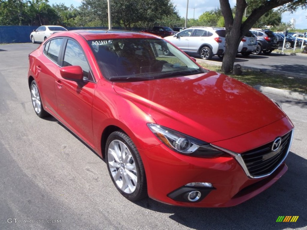 Soul Red Metallic 2014 Mazda MAZDA3 s Grand Touring 4 Door Exterior Photo #86849841