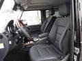 2014 Mercedes-Benz G Black Interior Front Seat Photo