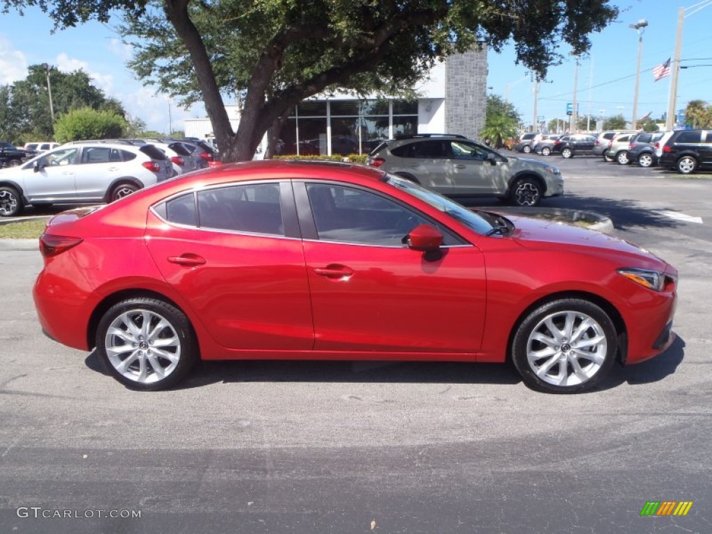 Soul Red Metallic 2014 Mazda MAZDA3 s Grand Touring 4 Door Exterior Photo #86850024