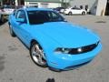 Grabber Blue 2010 Ford Mustang GT Premium Coupe
