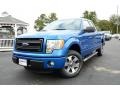 Blue Flame Metallic - F150 STX SuperCab Photo No. 1