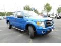 Blue Flame Metallic - F150 STX SuperCab Photo No. 3