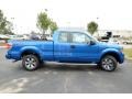 2013 Blue Flame Metallic Ford F150 STX SuperCab  photo #4