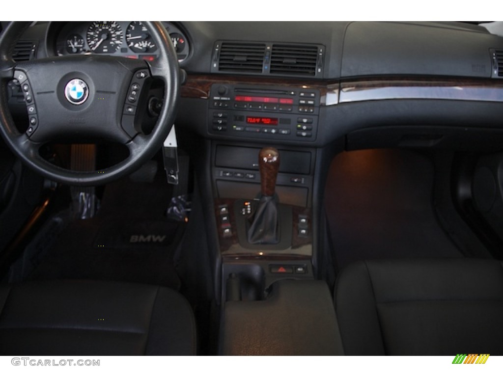 2002 3 Series 325xi Sedan - Titanium Silver Metallic / Black photo #5