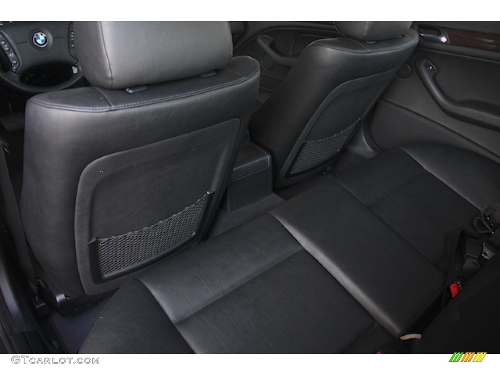 2002 3 Series 325xi Sedan - Titanium Silver Metallic / Black photo #14