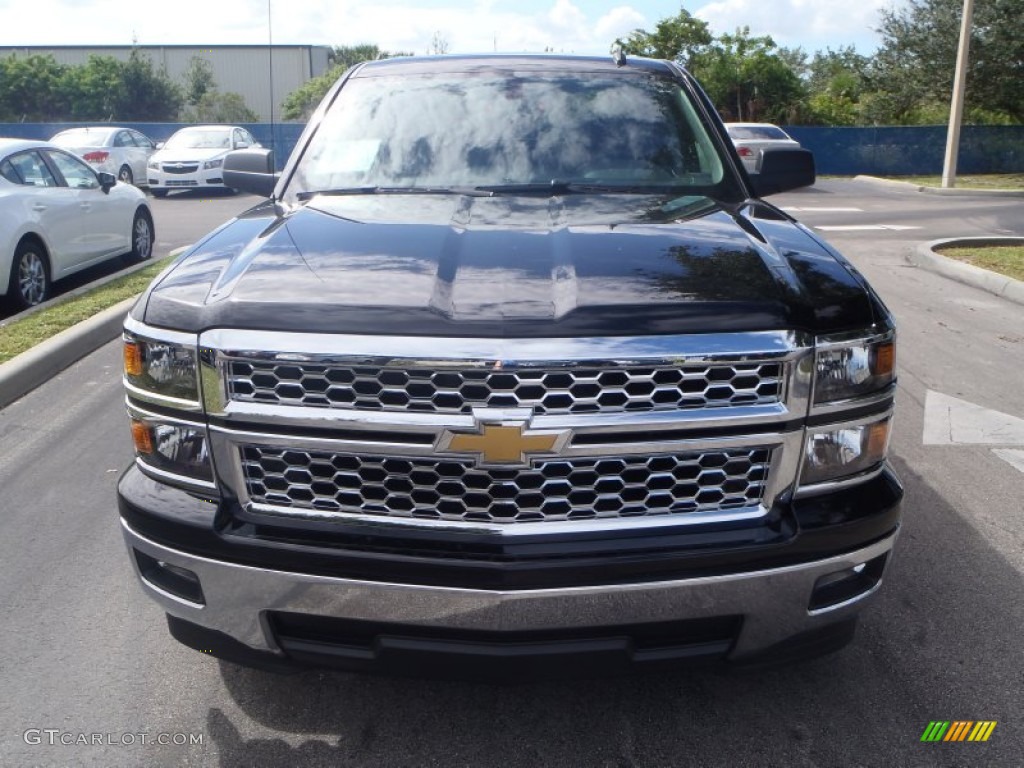 2014 Silverado 1500 LT Crew Cab - Black / Jet Black photo #2