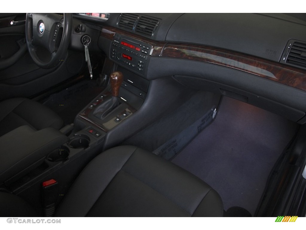 2002 3 Series 325xi Sedan - Titanium Silver Metallic / Black photo #21
