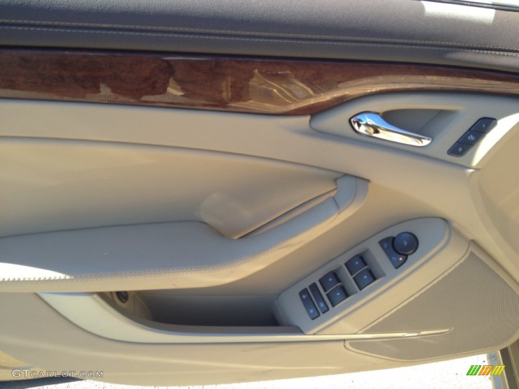 2013 CTS 4 3.0 AWD Sedan - Summer Gold Metallic / Cashmere/Cocoa photo #8