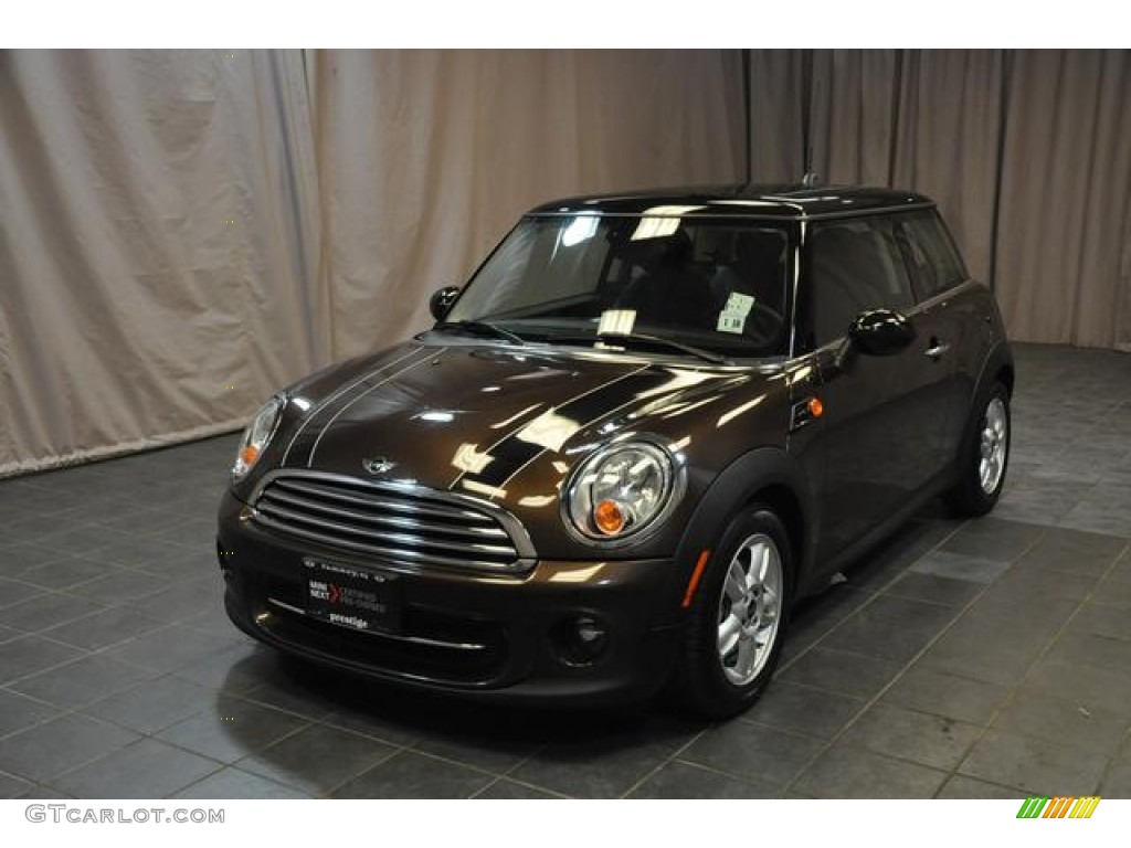 2013 Cooper Hardtop - Hot Chocolate Metallic / Carbon Black photo #1