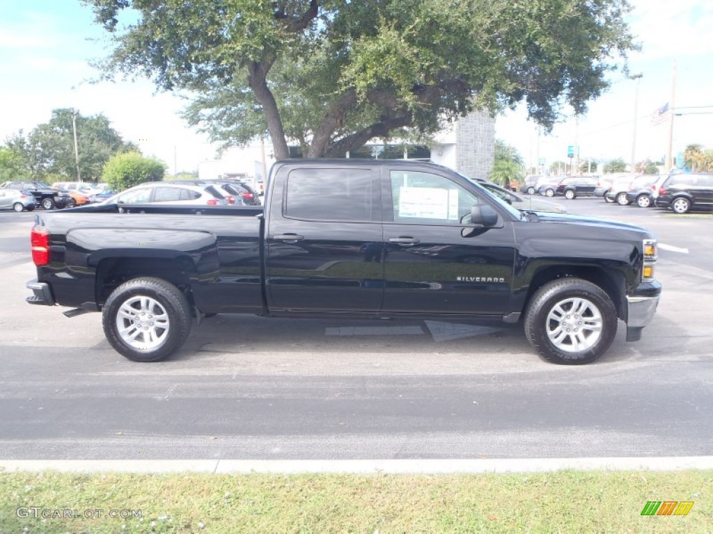 2014 Silverado 1500 LT Crew Cab - Black / Jet Black photo #8