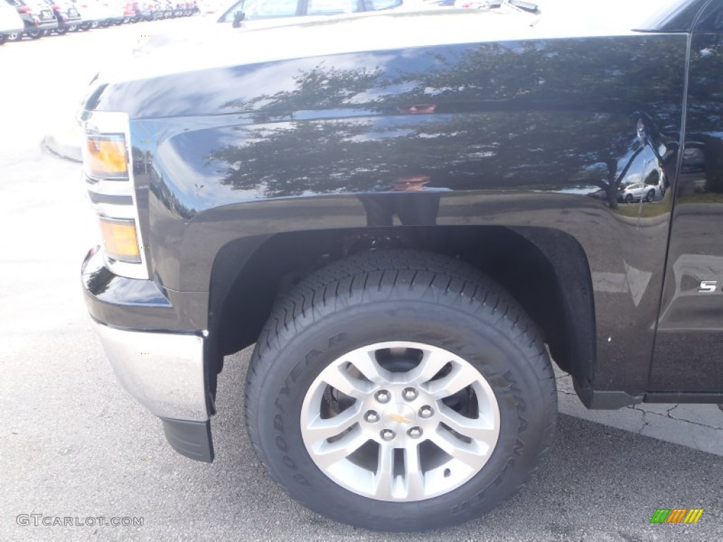 2014 Silverado 1500 LT Crew Cab - Black / Jet Black photo #9