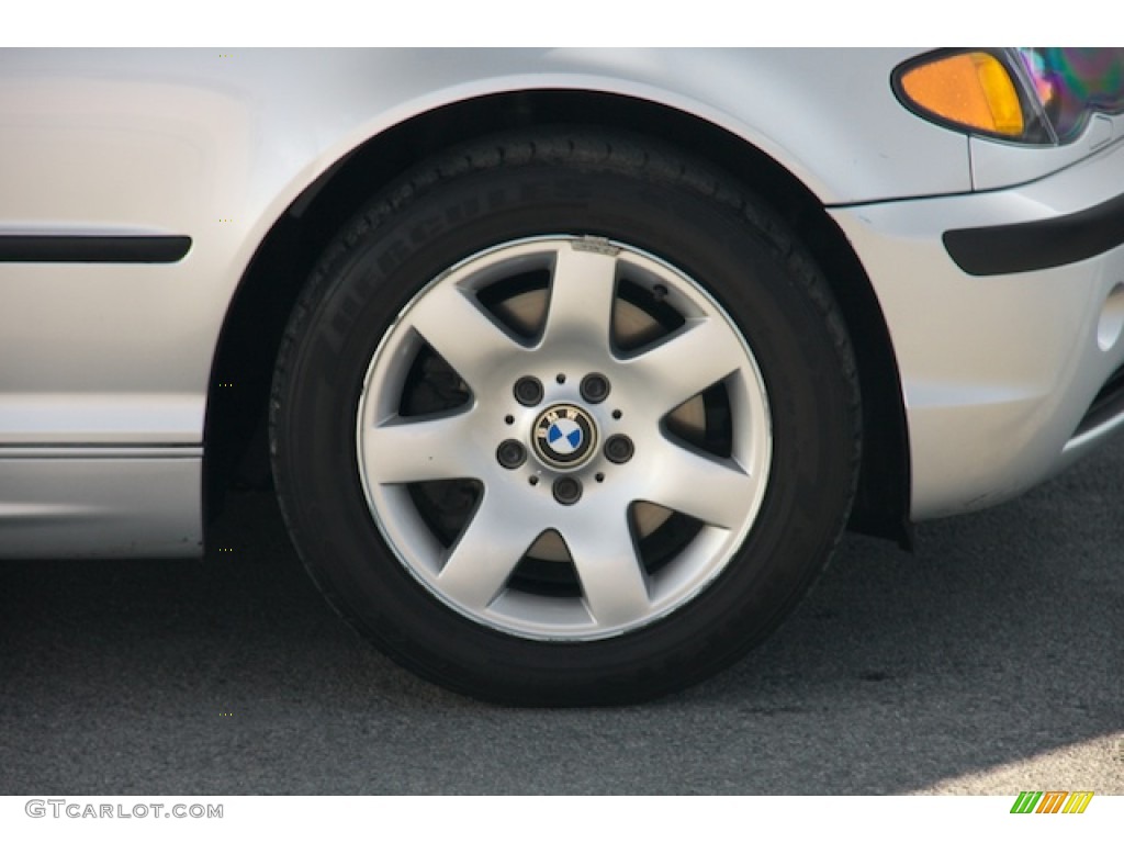 2002 3 Series 325xi Sedan - Titanium Silver Metallic / Black photo #29