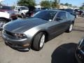 2011 Sterling Gray Metallic Ford Mustang V6 Coupe  photo #2