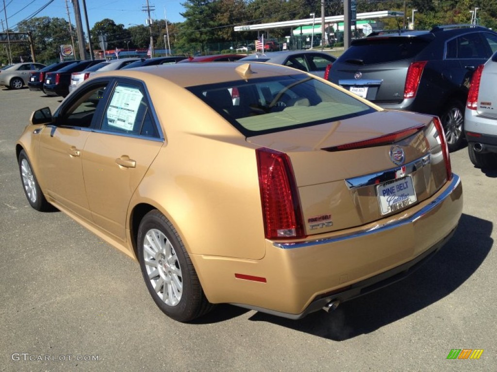 2013 CTS 3.0 Sedan - Summer Gold Metallic / Cashmere/Cocoa photo #4