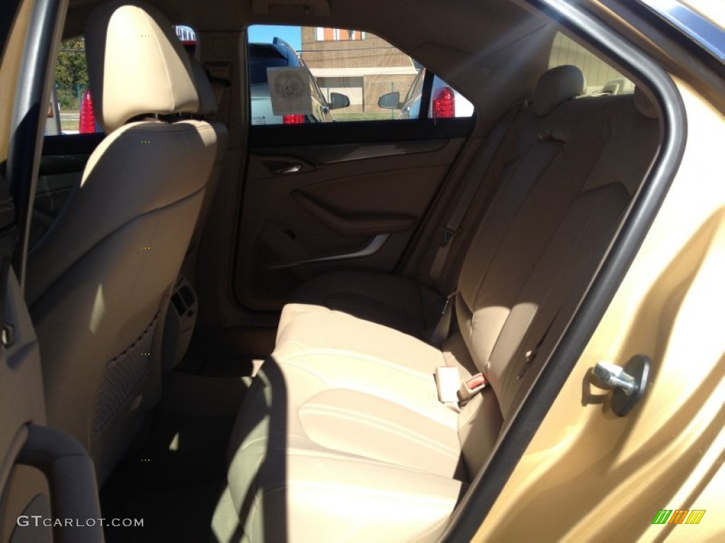 2013 CTS 3.0 Sedan - Summer Gold Metallic / Cashmere/Cocoa photo #6