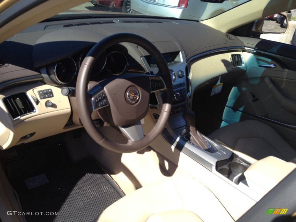 2013 CTS 3.0 Sedan - Summer Gold Metallic / Cashmere/Cocoa photo #7