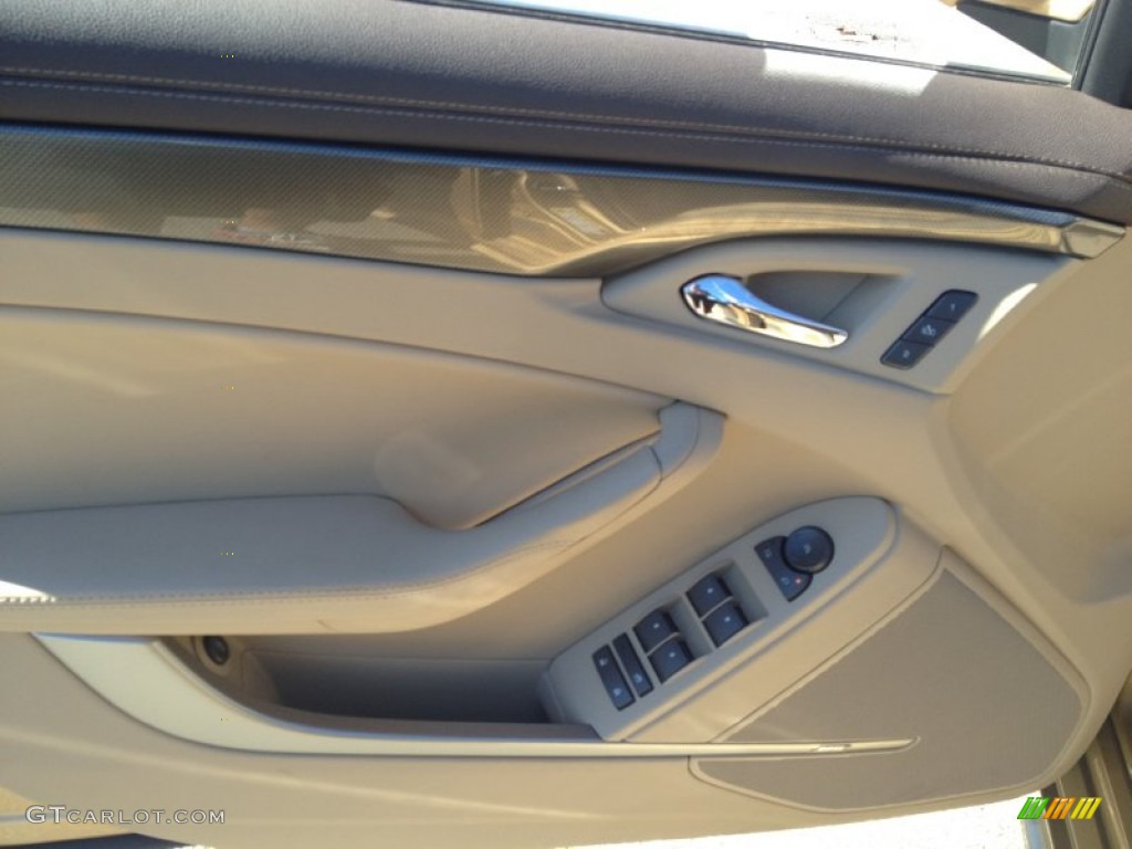 2013 CTS 3.0 Sedan - Summer Gold Metallic / Cashmere/Cocoa photo #8