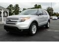 2014 Ingot Silver Ford Explorer XLT  photo #1