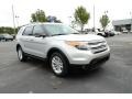 2014 Ingot Silver Ford Explorer XLT  photo #3