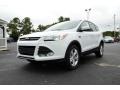 2014 Oxford White Ford Escape SE 1.6L EcoBoost  photo #1