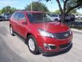 Front 3/4 View of 2014 Traverse LT