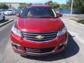 2014 Crystal Red Tintcoat Chevrolet Traverse LT  photo #2