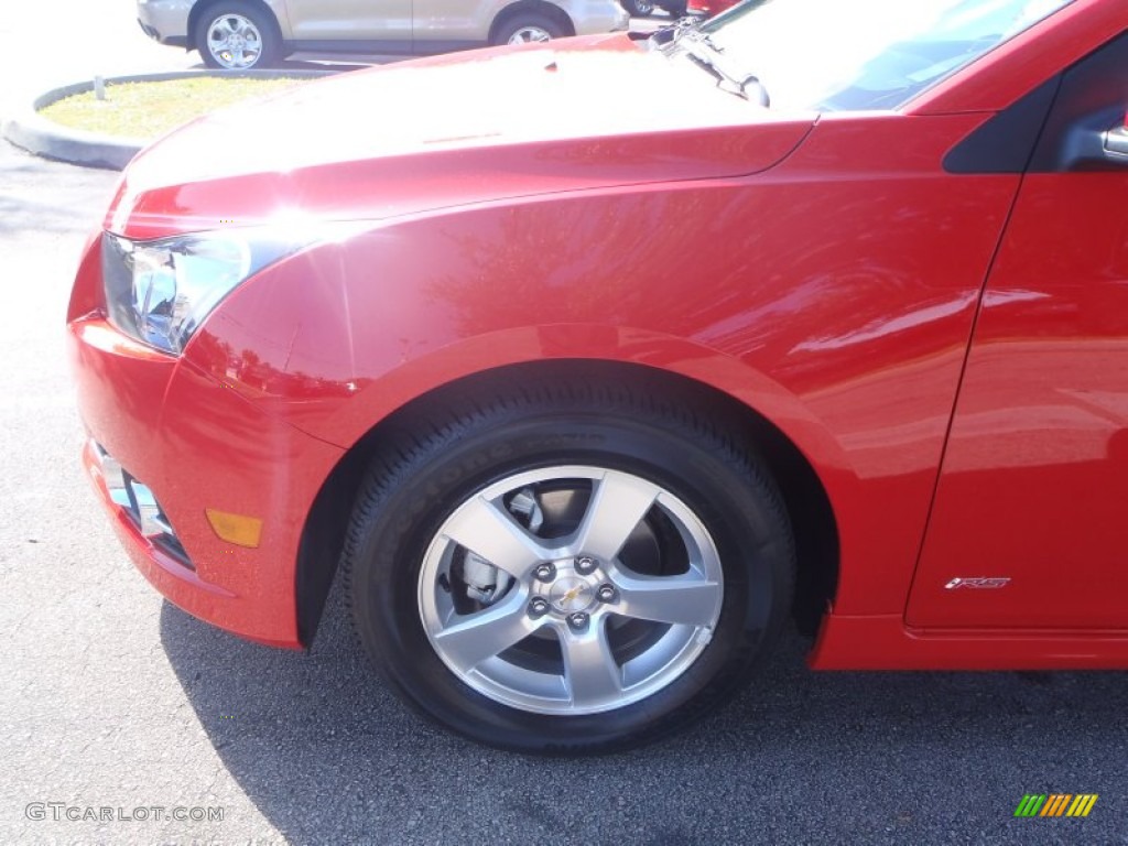 2014 Cruze LT - Red Hot / Jet Black photo #9