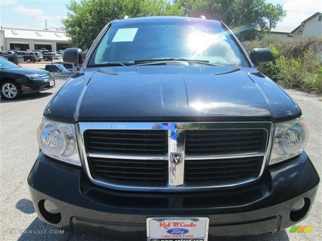 2008 Durango SLT - Brilliant Black / Dark/Light Slate Gray photo #2
