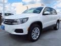 2014 Candy White Volkswagen Tiguan SE  photo #3