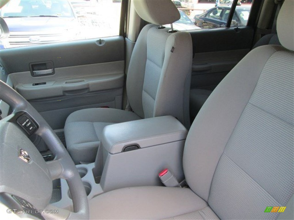 2008 Durango SLT - Brilliant Black / Dark/Light Slate Gray photo #7