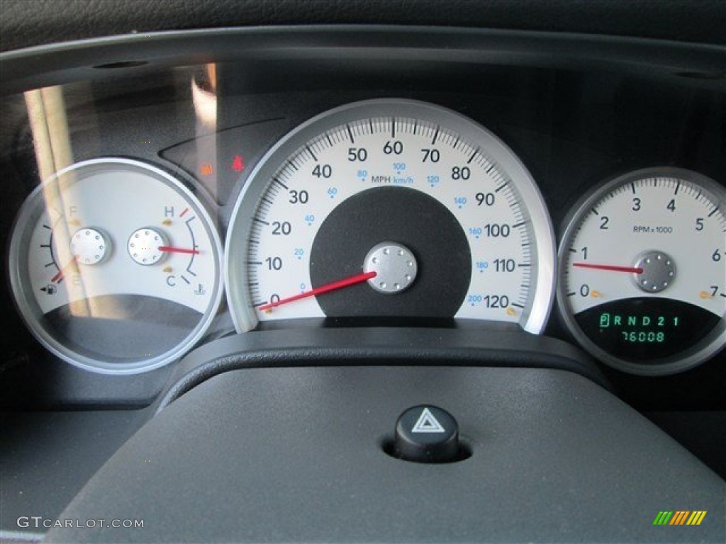 2008 Durango SLT - Brilliant Black / Dark/Light Slate Gray photo #22