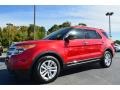 2011 Red Candy Metallic Ford Explorer XLT  photo #6