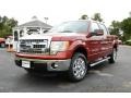 2013 Ruby Red Metallic Ford F150 XLT SuperCrew  photo #1