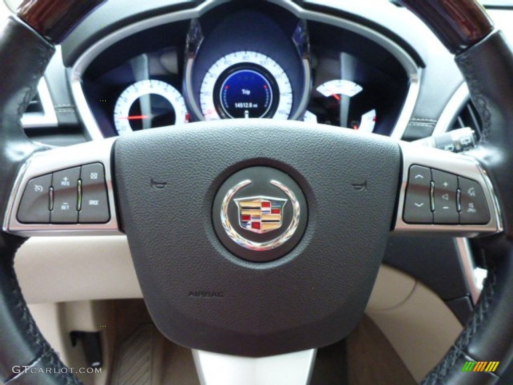 2011 SRX 4 V6 AWD - Gold Mist Metallic / Shale/Ebony photo #17