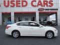Pearl White - Altima 2.5 S Photo No. 8