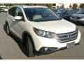 2012 White Diamond Pearl Honda CR-V EX-L  photo #2