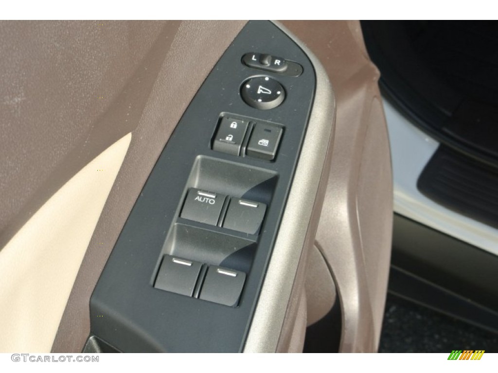 2012 CR-V EX-L - White Diamond Pearl / Beige photo #11
