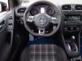 Intelagos Plaid Cloth Steering Wheel Photo for 2014 Volkswagen GTI #86856887